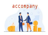 Definition & pronunciation of accompany