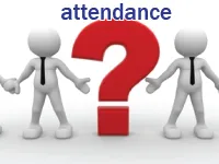 Definition & pronunciation of attendance