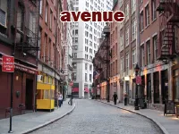 Definition & pronunciation of avenue