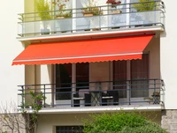 Definition & pronunciation of awning