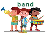 Definition & pronunciation of band