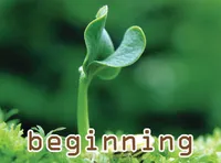 Definition & pronunciation of beginning