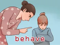 Definition & pronunciation of behave