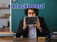 Definition & pronunciation of blackboard