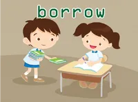 Definition & pronunciation of borrow