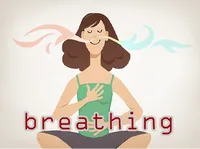 Definition & pronunciation of breathing
