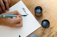 Definition & pronunciation of calligraphy