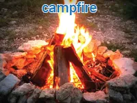 Definition & pronunciation of campfire