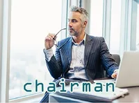 Definition & pronunciation of chairman