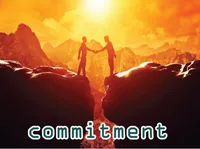 Definition & pronunciation of commitment
