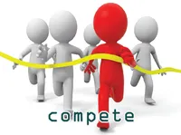 Definition & pronunciation of compete