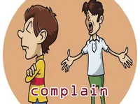 Definition & pronunciation of complain