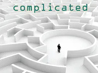 Definition & pronunciation of complicated