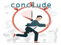 Definition & pronunciation of conclude