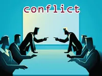 Definition & pronunciation of conflict