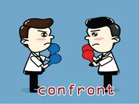 Definition & pronunciation of confront