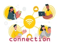 Definition & pronunciation of connection