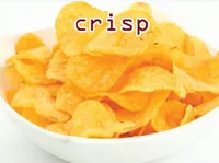 Definition & pronunciation of crisp