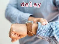 Definition & pronunciation of delay