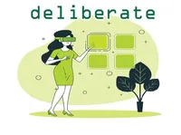 Definition & pronunciation of deliberate