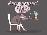 Definition & pronunciation of depressed