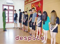 Definition & pronunciation of despite