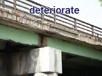 Definition & pronunciation of deteriorate