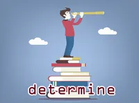 Definition & pronunciation of determine