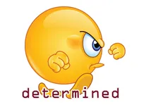 Definition & pronunciation of determined