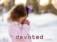 Definition & pronunciation of devoted