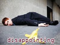 Definition & pronunciation of disappointing