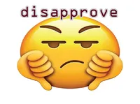 Definition & pronunciation of disapprove