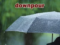 Definition & pronunciation of downpour