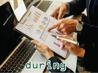 Definition & pronunciation of during