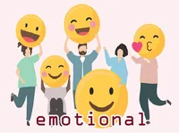 Definition & pronunciation of emotional