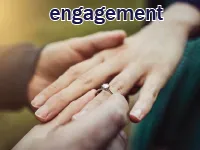 Definition & pronunciation of engagement