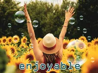 Definition & pronunciation of enjoyable