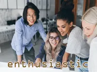 Definition & pronunciation of enthusiastic