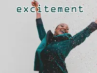 Definition & pronunciation of excitement