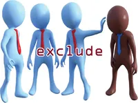 Definition & pronunciation of exclude