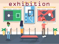Definition & pronunciation of exhibition