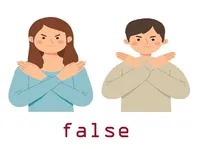 Definition & pronunciation of false