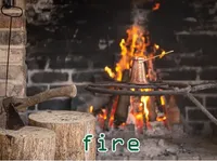 Definition & pronunciation of fire