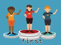 Definition & pronunciation of first
