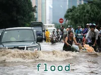 Definition & pronunciation of flood