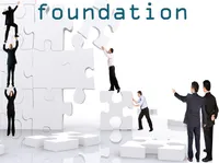 Definition & pronunciation of foundation