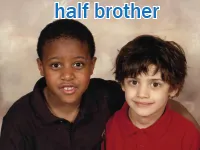 Definition & pronunciation of half-brother