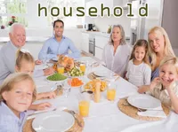 Definition & pronunciation of household