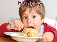 Definition & pronunciation of hungry