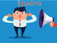 Definition & pronunciation of ignore